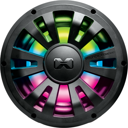 ECOXGEAR SEI-SEXSUB10 10-Inch Wired Marine Subwoofer with RGB LED Lights