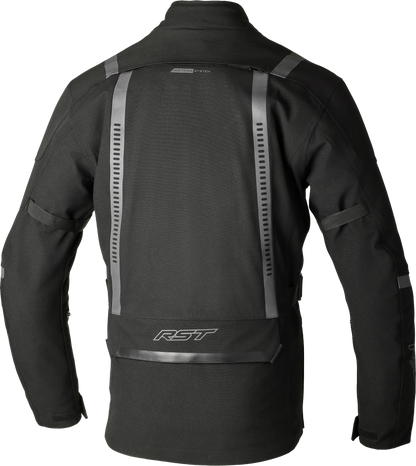 RST Ps Vulcan CE Jacket Black Textile Large - Durable Motorcycle Gear