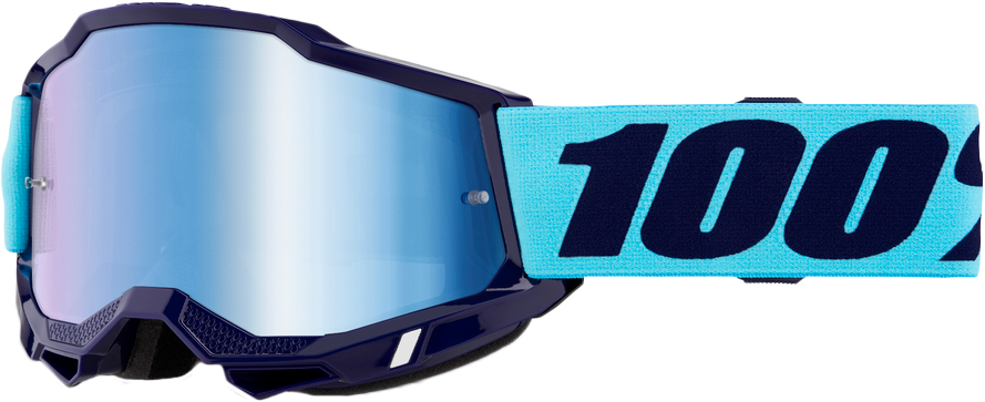 100 Percent Accuri 2 Watercraft Goggle Vaulter Mirror Blue - Part 50069-00004