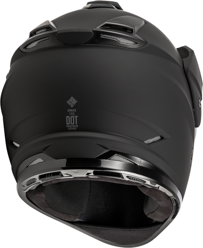 Gm 11s Snow Helmet W/ Elec Shield Matte Black 2x