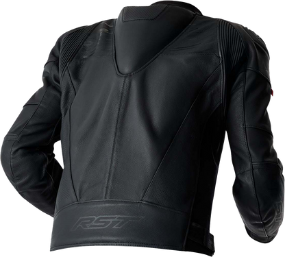RST TracTech Evo D3O Leather Motorcycle Jacket Black - Part 103635BLK-56
