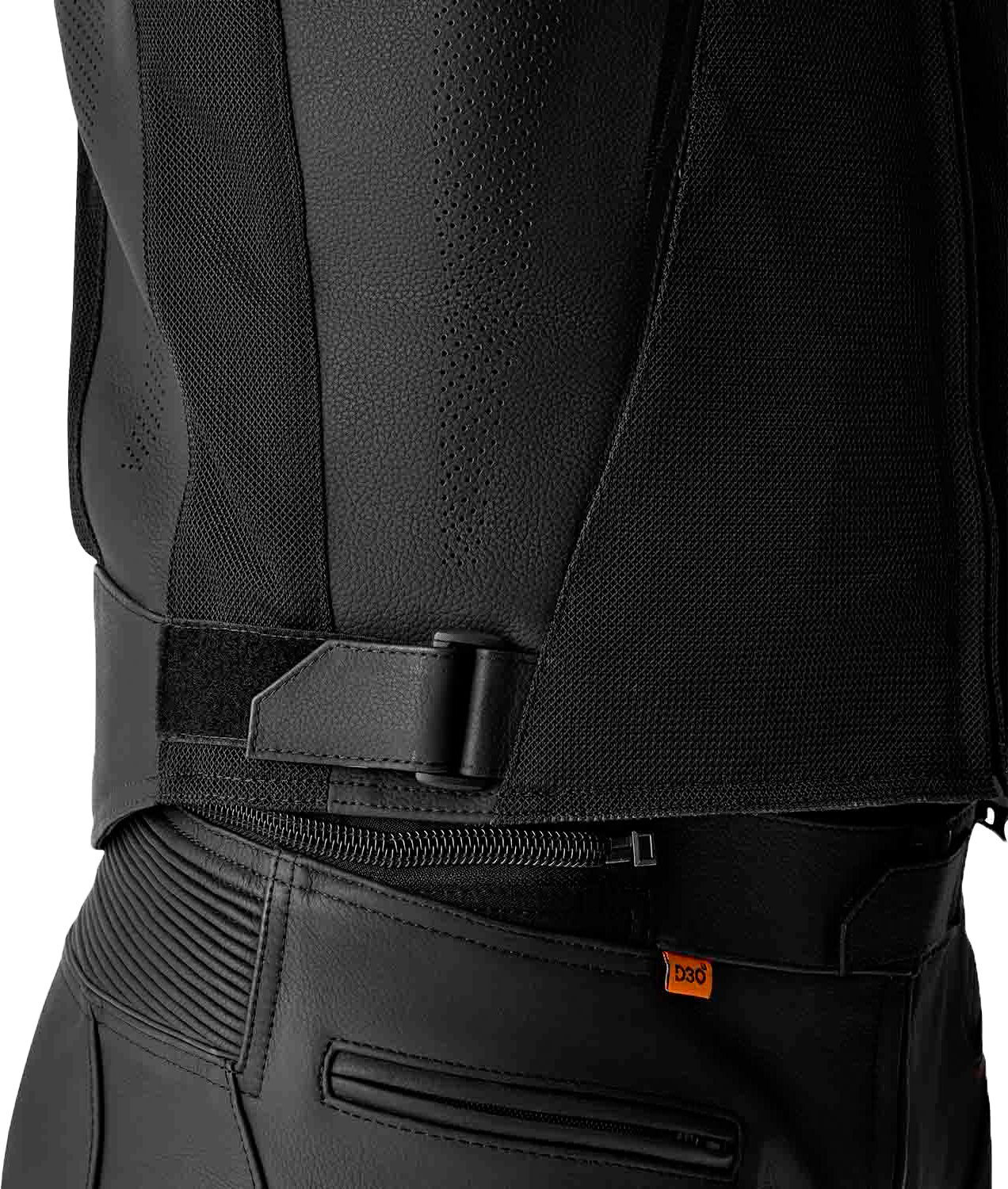 RST S1 D3o Mesh Leather Jacket Black XL – Premium Motorcycle Gear