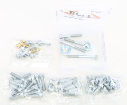 BOLT Euro Style Track Pack II for KTM and Husqvarna Motorcycles – 50-Piece Kit with Torx Hardware and Chain Slider Bushings