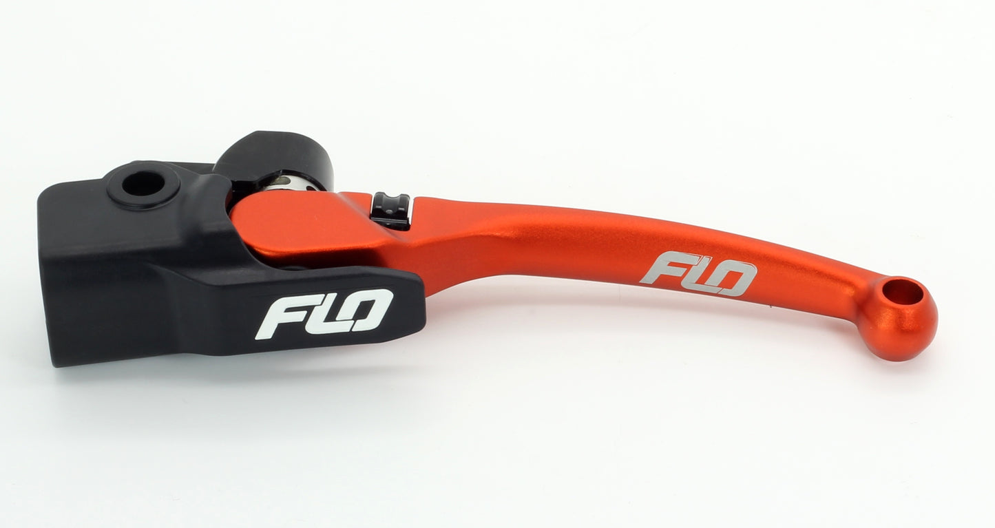 FLO Motorsports Pro 160 Clutch Lever for KTM and Husqvarna Models - Orange