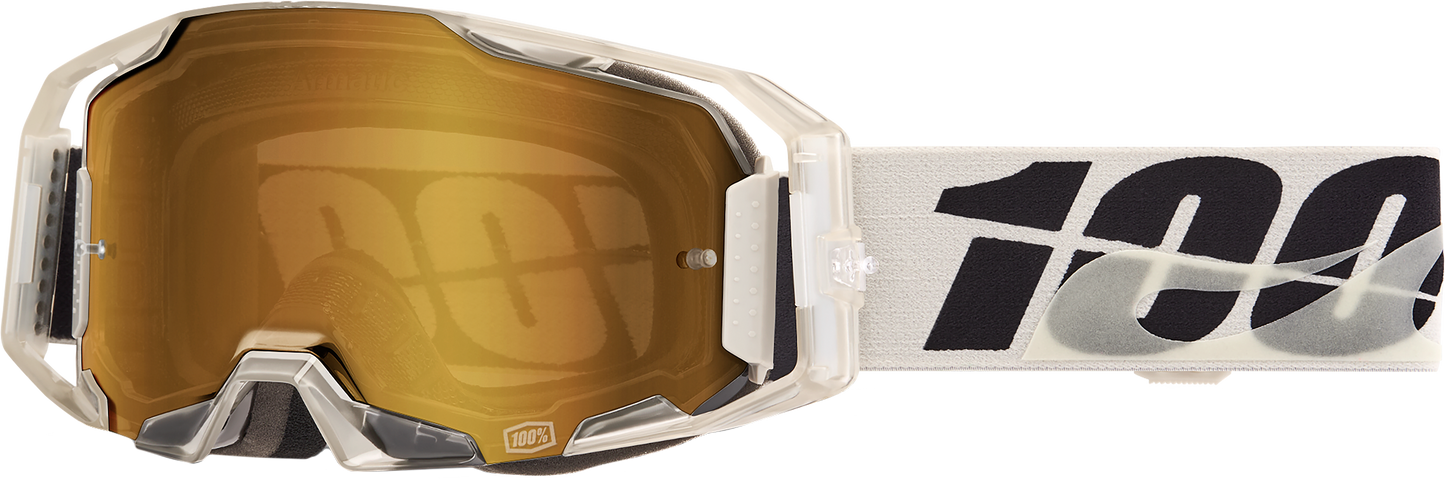 100% Armatic Goggles Pitch Mirror w/True Gold Lens 50060-00010