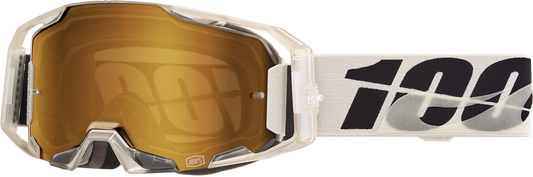 100% Armatic Goggles Pitch Mirror w/True Gold Lens 50060-00010
