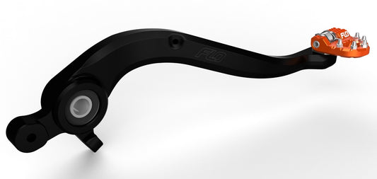 FLO MOTORSPORTS MXBP-523 ORG Folding Tip Brake Pedal for KTM Models