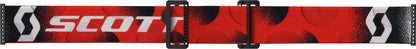 Scott Prospect Snow Goggles White/Red Enhancer with Red Chrome Lens - Part #272846-1030312