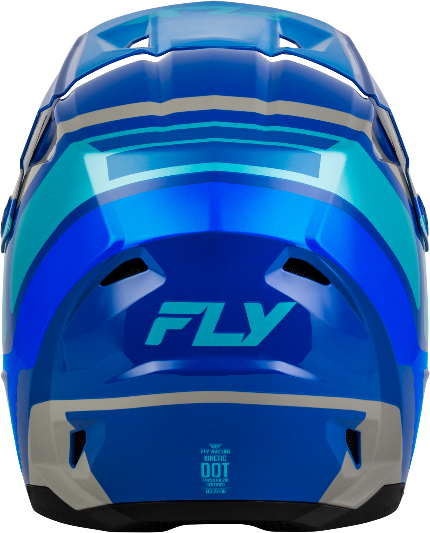 Youth Kinetic Scrap Helmet Blue/Light Blue/Grey Yl