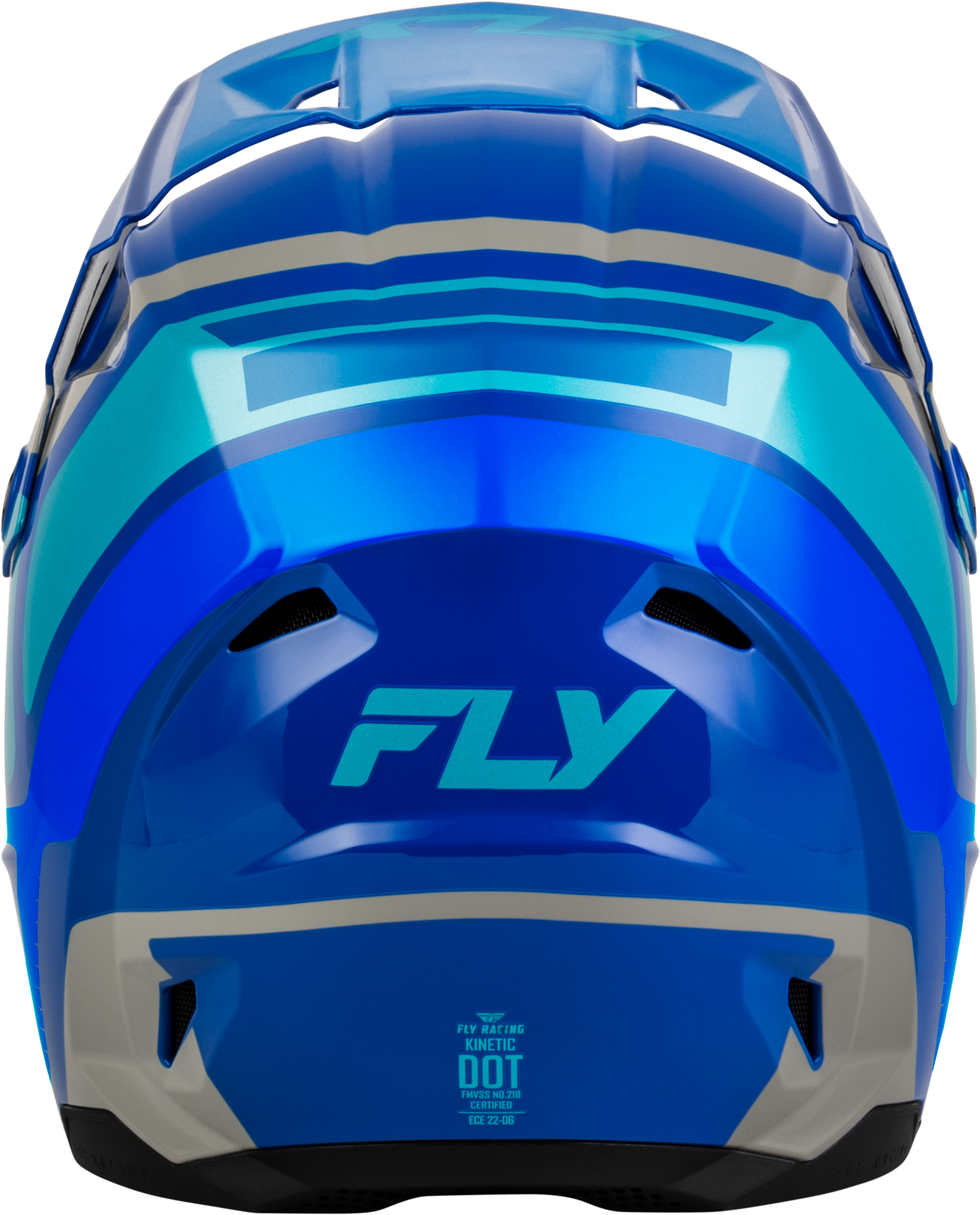 Youth Kinetic Scrap Helmet Blue/Light Blue/Grey Yl