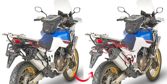 GIVI Trekker Series Side Case Hardware for Honda CRF1000L Africa Twin and Adventure Sports