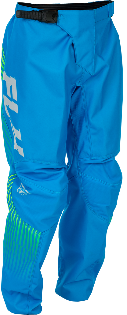 Youth F 16 Pants Blue/Hi Vis Sz 18
