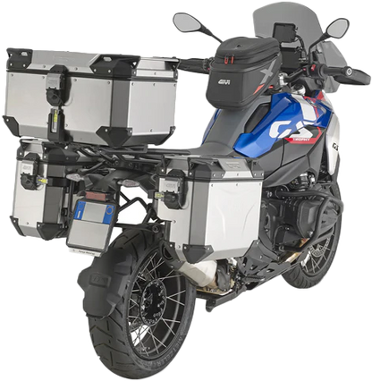 GIVI Outback EVO Smart Top Case 58L Silver with Monokey System and Security Lock