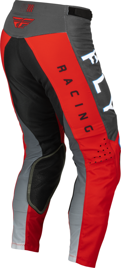 Fly Racing Kinetic Kore Pants Red/Grey Size 30 - Durable Motocross Gear
