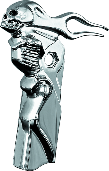Kuryakyn Zombie Front Shift Arm Cover for Harley Davidson Touring Models 1982-2016
