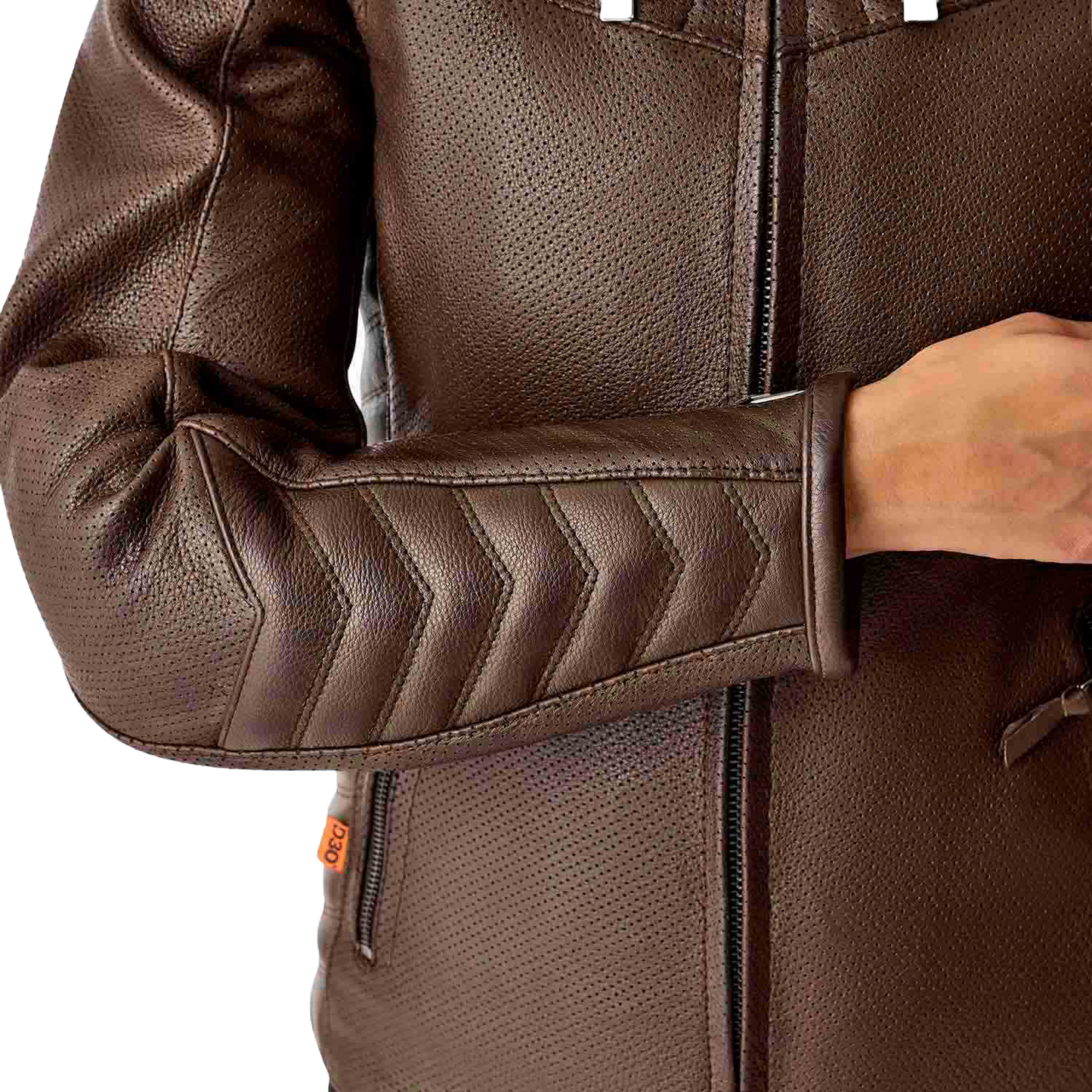 RST Women's Roadster Air D3o Leather Jacket - Brown, Size XS