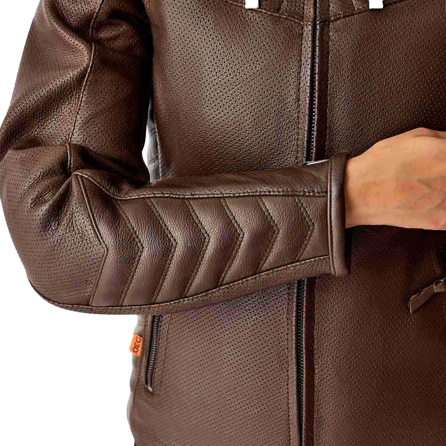 RST Women's Roadster Air D3o Leather Jacket - Brown, Size XS