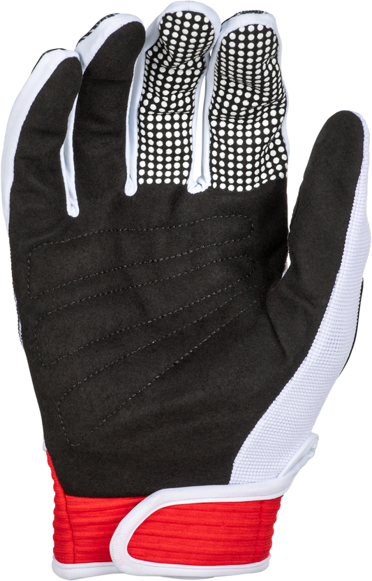 YOUTH F-16 GLOVES BLACK/RED/WHITE YL