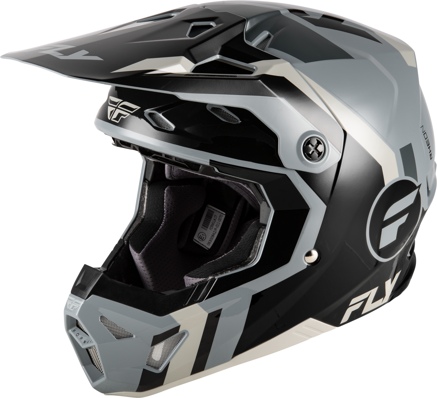 Youth Formula Cp Seal Helmet Black/Grey/Light Grey Yl