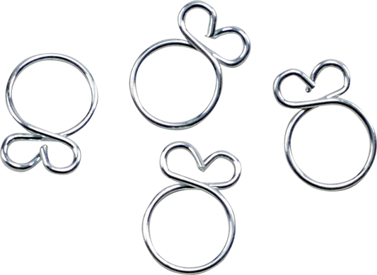 ALL BALLS Refill Clamp Kit FS00041 for Fuel Lines and Wires, 4 Pack