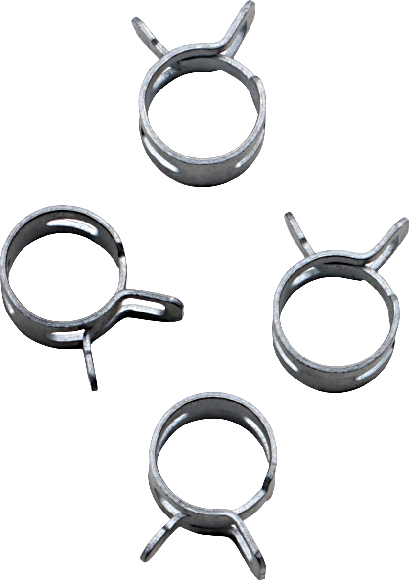 ALL BALLS FS00043 Refill Clamp Kit for Fuel Lines, 12 mm, 4 Pack