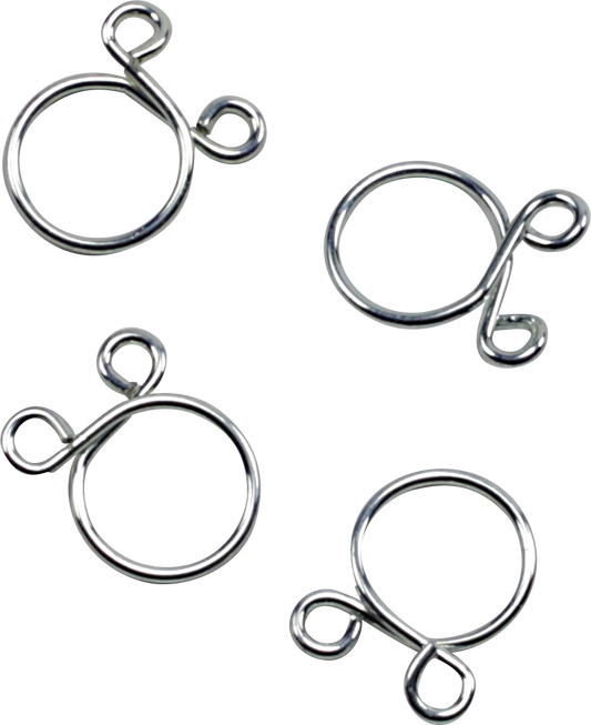 ALL BALLS FS00051 Refill Clamp Kit for Fuel Line and Wires, 4 Pack