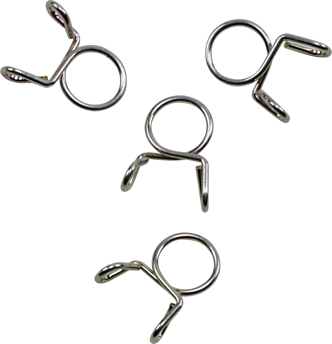 ALL BALLS Refill Clamp Kit FS00053 - 9mm Fuel Line and Wire Clamps, 4 Pack