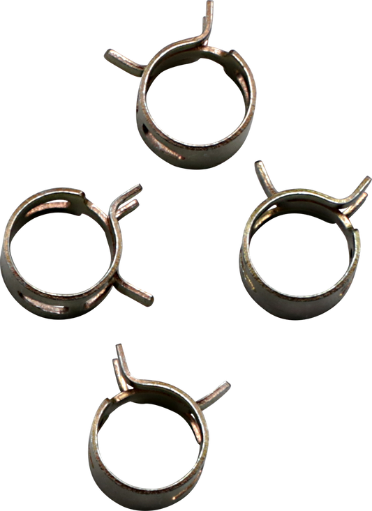 ALL BALLS FS00056 Refill Clamp Kit for 12mm Fuel Lines - 4 Pack