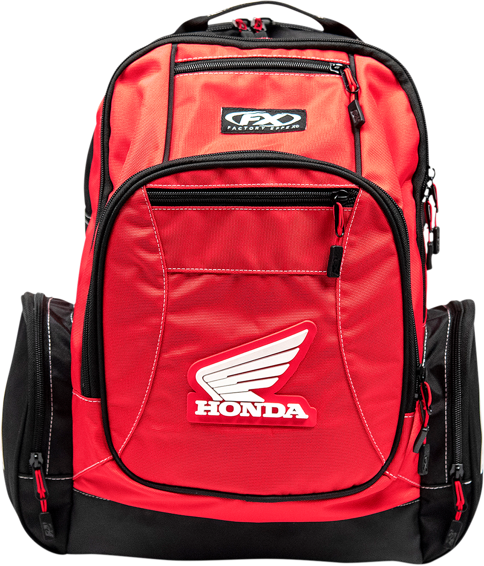 Factory Effex Honda Premium Backpack - Red (Part No. 23-89300)