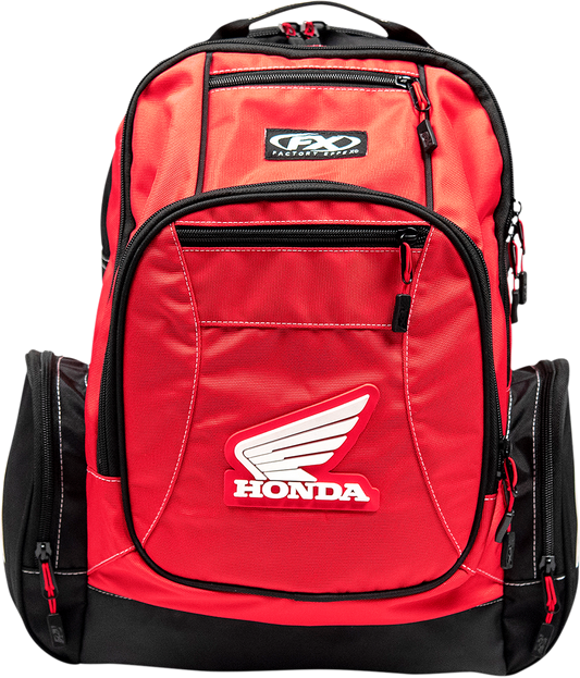 Factory Effex Honda Premium Backpack - Red (Part No. 23-89300)