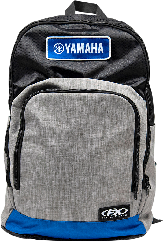 FACTORY EFFEX Yamaha Standard Backpack - Black/Gray/Blue (Part #23-89210)