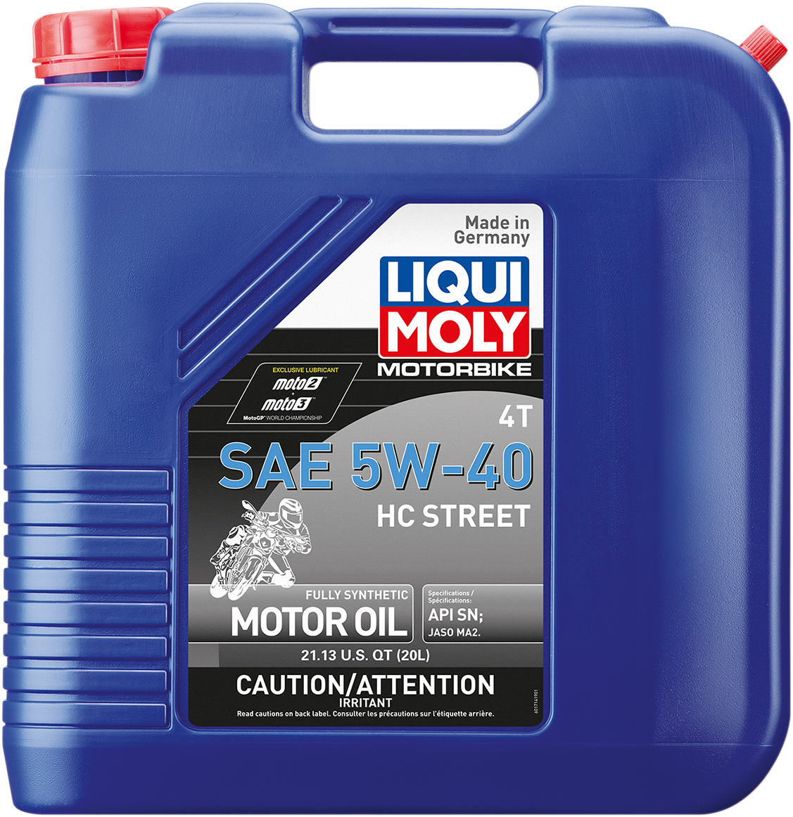 LIQUI MOLY HC Street Oil 5W-40 - 20L - Part Number 20416