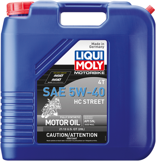 LIQUI MOLY HC Street Oil 5W-40 - 20L - Part Number 20416