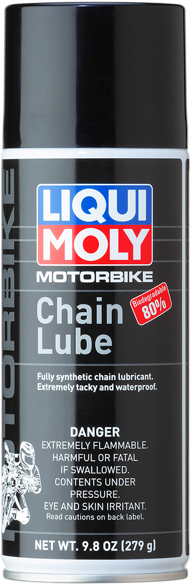 LIQUI MOLY Synthetic Chain Lube Aerosol 20350 – 400 ml for High-Speed Chains