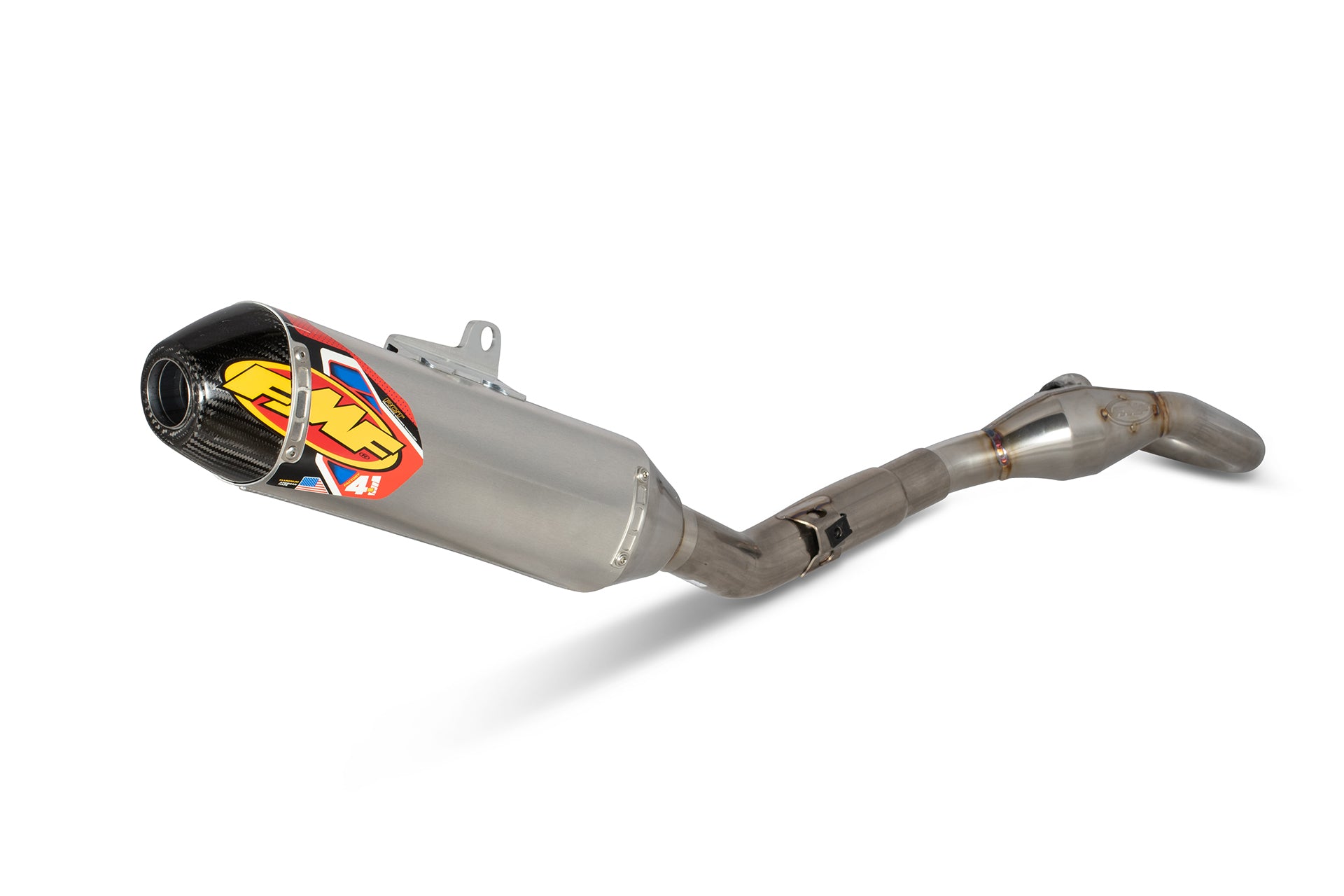 FMF Factory 4.1 RCT SS Aluminum Exhaust System with Titanium Megabomb for Kawasaki KX250F and KX250X 2021-2024