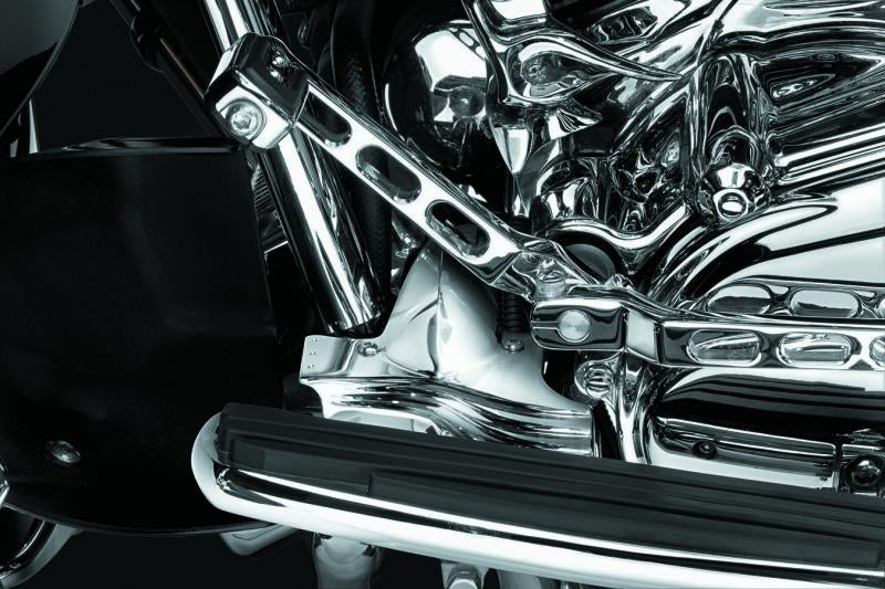 Kuryakyn Lower Front Frame Cover for Harley-Davidson Touring Models 1991-2016 - Chrome
