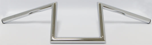 1" Z-BAR DIMPLED 8" CHROME