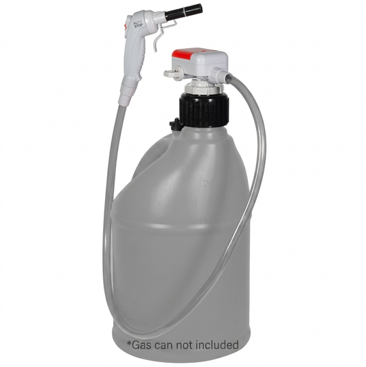 TERA PUMP Battery Powered Fuel Pump with Power Nozzle and Adapter – Model TRFA03 XL