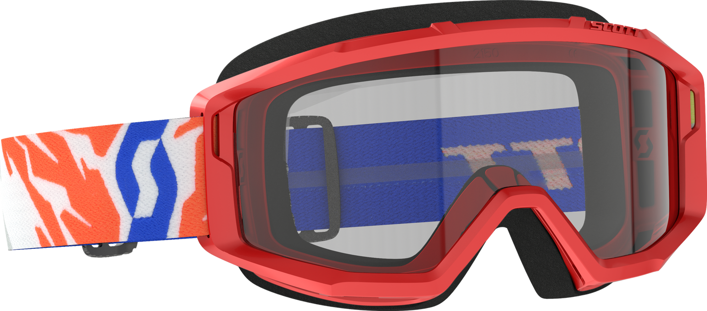 SCOTT Primal Youth Goggle with TruView Clear Lens and NoFog Anti-Fog Technology