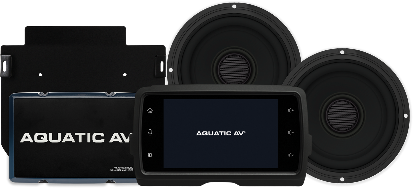 AQUATIC AV HK435 Ultra Harley Package for 2014-2023 Harley-Davidson Models