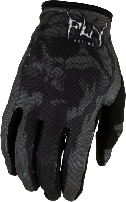 Youth Lite Dark Series Gloves Grey/Black Ys