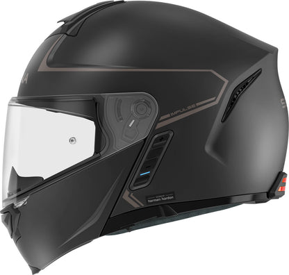 Sena Impulse Modular Helmet w/Mesh Intercom - Matte Black - Lg