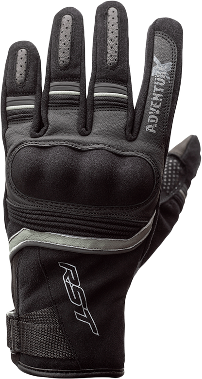 RST Adventure X CE Glove Black Large - Model 102392BLK-10