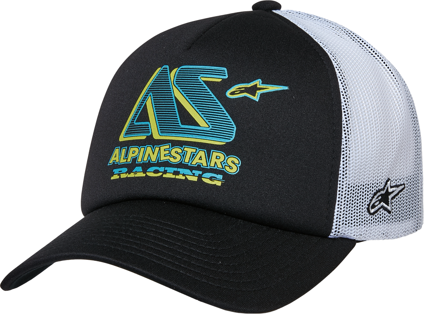 ALPINESTARS AYESS TRUCKER HAT BLACK/WHITE