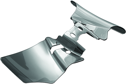 Kuryakyn Saddle Shields Heat Deflectors for Harley Davidson Dyna Models (2004-2006) with Smoke Reflective Tint