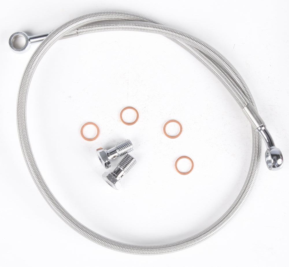 Streamline Universal Rear Brake Line - 30 Inch with Banjo Fittings