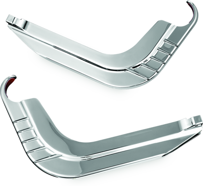 Kuryakyn Rear Bumper Accents for Harley Davidson Trike - Chrome, Part #kur7223