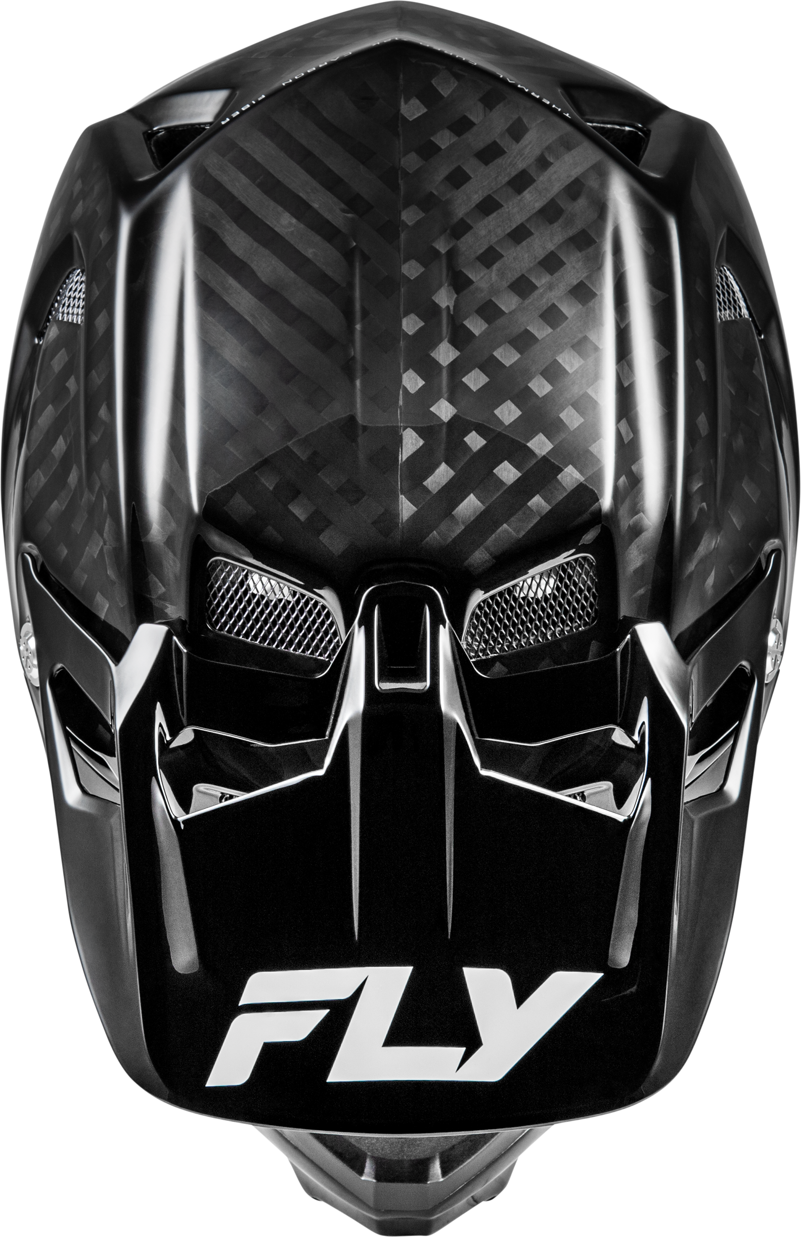 Fly Racing Werx R Carbon Helmet Black Carbon XS – Lightweight Impact-Resistant Motorcycle Helmet