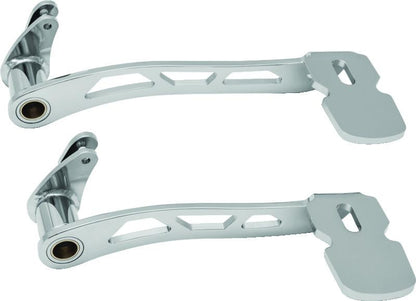 Kuryakyn Girder Extended Brake Pedal for Harley Davidson 2014-2015 Models - Chrome (Part #kur9642)