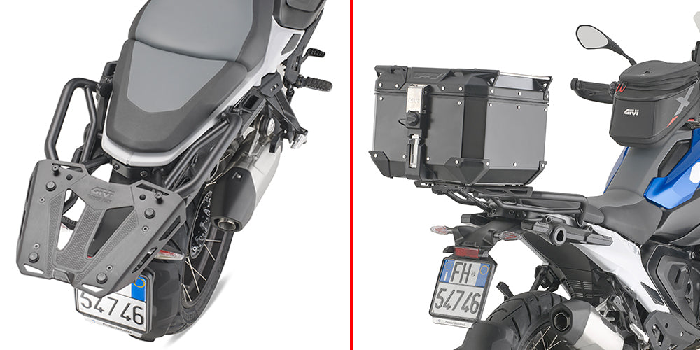 GIVI SR5143 Rear Rack for BMW R1300GS - Monolock/Monokey Black